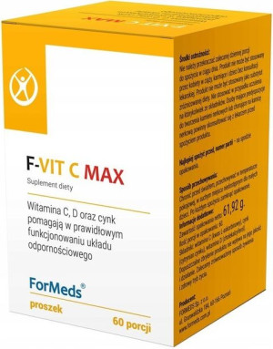 ForMeds F-VIT C MAX 60 porcji WITAMINA C ODPORNOŚĆ
