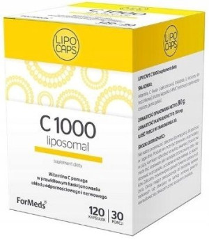 ForMeds Liposomalna Witamina C 1000 LIPOCAPS 120 k