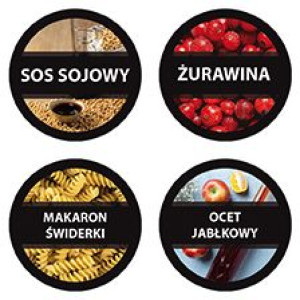Naklejki na przyprawy etykiety na słoiki 160sztuk
