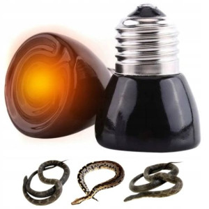 Lampa Grzewcza Gadów Do Terrarium 50w Duży Gwint