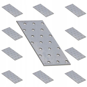 Pp5 Płytka Perforowana Łącznik Płaski 60x140 10szt