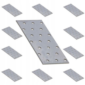 Pp5 Płytka Perforowana Łącznik Płaski 60x140 10szt