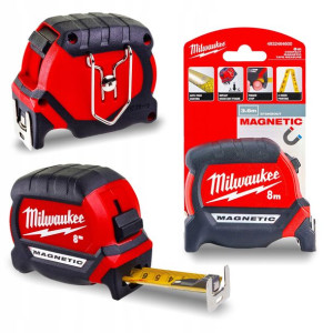 Miara Zwijana Miarka Milwaukee Magnetic 8m