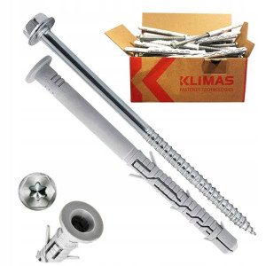 Kołki Rozporowe Ramowe Kps-fast 8x140 Kołek 50szt