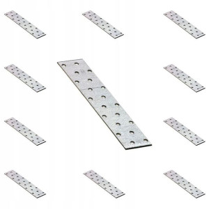 Pp28 Płytka Perforowana Łączni Płaski 40x200 10szt