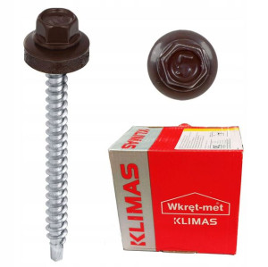 Wkręty Farmerskie 4,8x70mm Ral 8017 Farmery 200szt