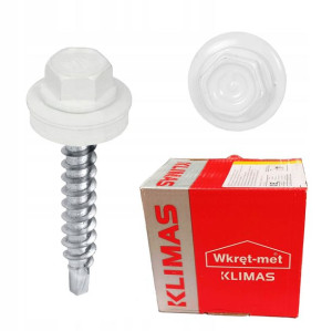 Wkręty Farmerskie 4,8x35mm Ral 9003 Farmery 250szt