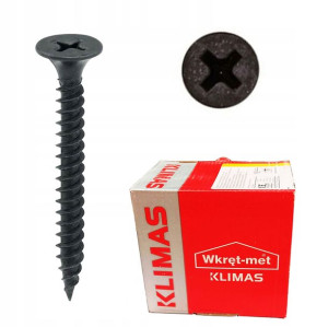 Wkręty do płyt gk regipsu metalu 3,5x35mm 1000 szt