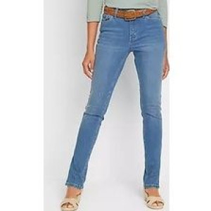 Bonprix Jeansowe Spodnie Jeansy Ze Stretchem Z Rozcięciami 40 925776