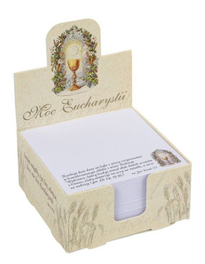 Notes biurkowy – Moc Eucharystii