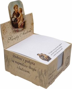 Notes biurkowy – Święty Antoni
