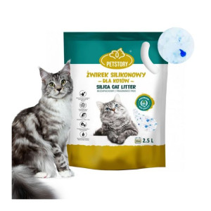 Żwirek Silikonowy dla Kota PetStory 2.5l