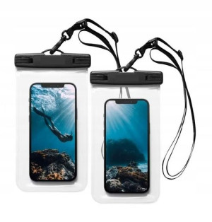 2 X Etui Wodoodporne Pokrowiec Na Telefon Basen