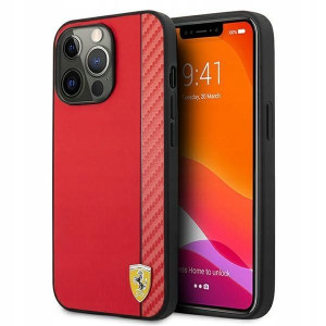 Ferrari FESAXHCP13LRE iPhone 13 Pro/13 czerwony