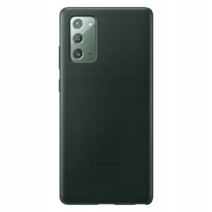 Etui Samsung Leather Cover Zielone do Note 20