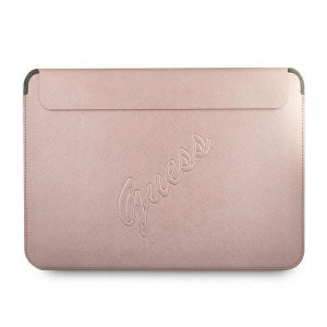 Guess Saffiano Etui na notebooka 13" (różowy)