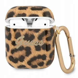 Etui Guess Leopard Collection Case Cover - AirPods