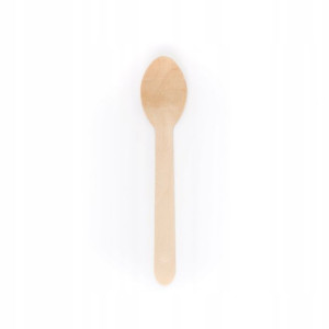 Łyżka łyżki drewniane ekologiczne 16cm 100szt