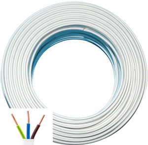 Przewód kabel NHXMH-J 3x1,5 mm2, bezhalogenowy