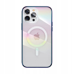 Kingxbar magnetyczne etui iPhone 13 Pro fioletowy