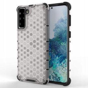 Honeycomb etui Samsung Galaxy S22+ przezroczysty