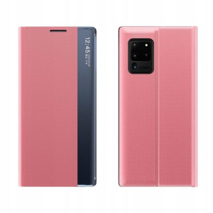 Etui NewSleep z klapką do Samsung M51 Różowy