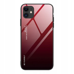 Etui Gradient Glass do iPhone 12 mini Czarny