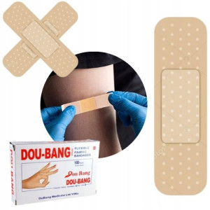 Plastry Opatrunkowe Na Rany Otarcia Set 100 Sztuk