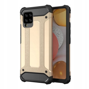 Etui case pokrowiec Samsung Galaxy A42 5G złoty