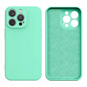 Silicone case Samsung Galaxy S23 miętowozielony