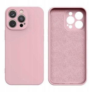 Silicone case etui Samsung Galaxy S23+ różowe