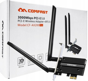 Karta Sieciowa Wifi Z Anteną Bluetooth Comfast