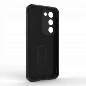 Magic Shield Case etui do Galaxy S23+ burgundowe