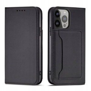 Magnet Card Case Samsung Galaxy S23 Ultra czarny