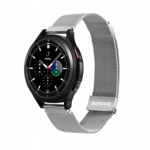 Dux Ducis pasek do Galaxy Watch 20mm band srebrny