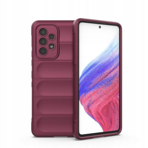 Magic Shield Case etui do Galaxy A53 5G burgundowy