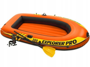 Ponton explorer pro 300 2 wiosła pompka