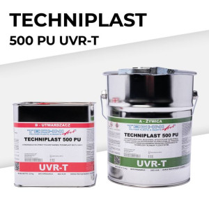 Techniplast 500 Pu – Uvr T - Bezbarwna Żywica Poliuretanowa 3 Kg