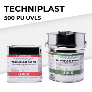 Techniplast 500 Pu Uvls 12 Kg Bezbarwna Żywica Poliuretanowa O Długotrwałej