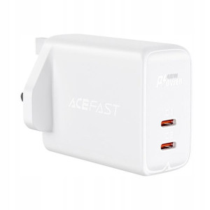 Acefast Szybka Ładowarka Sieciowa Uk 2x Usb-c 40w