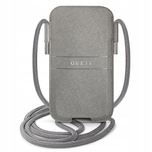Guess Torebka GUPHLPSASBGR 6,7"szary Saffiano