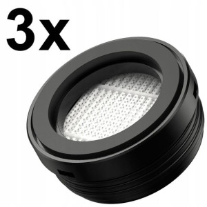 Baseus 3x filtr wkład do odkurzacza samochodowego