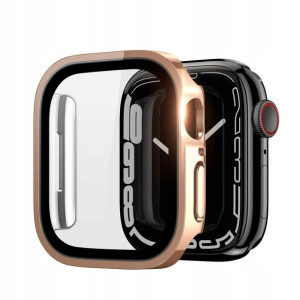 Etui APPLE WATCH 7 (41MM) Dux Ducis Case złoto-róż
