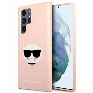 Etui Karl Lagerfeld do Samsung S22 Ultra różowy