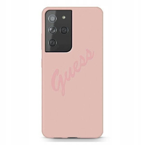 Guess Samsung Galaxy S21 Ultra G998 różowy case