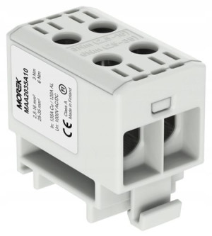 Złączka Otl35-2 Szary 2xal/cu 2,5-35mm2 Morek