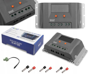 Regulator Ładowania Mppt Solarny 12v Panel Lcd 10a