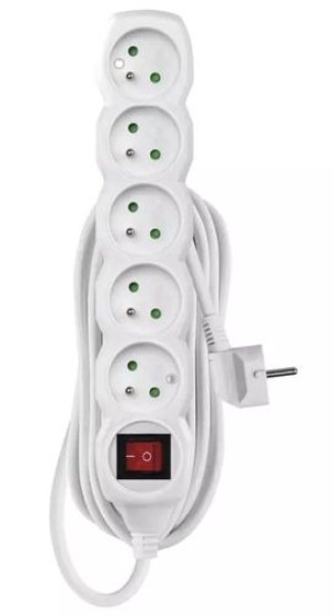 Przedłużacz 5 Gniazda 7m 1mm P1517 Emos
