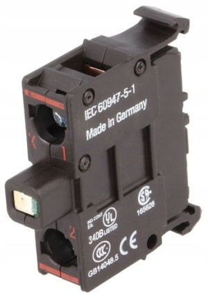 Oprawka Z Led Czerwona 12-30v Ac/dc M22-ledc-r