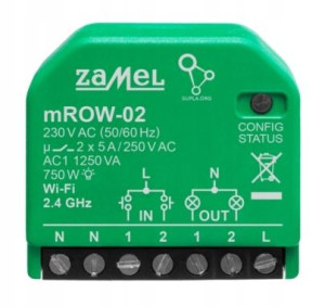 Sterownik Oświetlenia Mini Supla Zamel Mrow-02